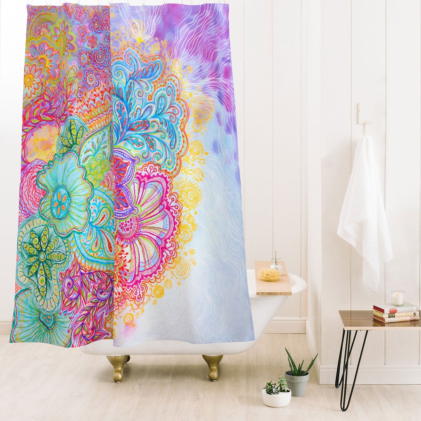 Stephanie Corfee Flourish Shower Curtain