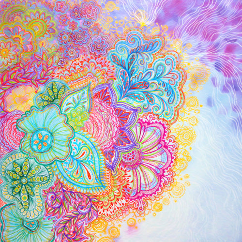 Stephanie Corfee Flourish Shower Curtain