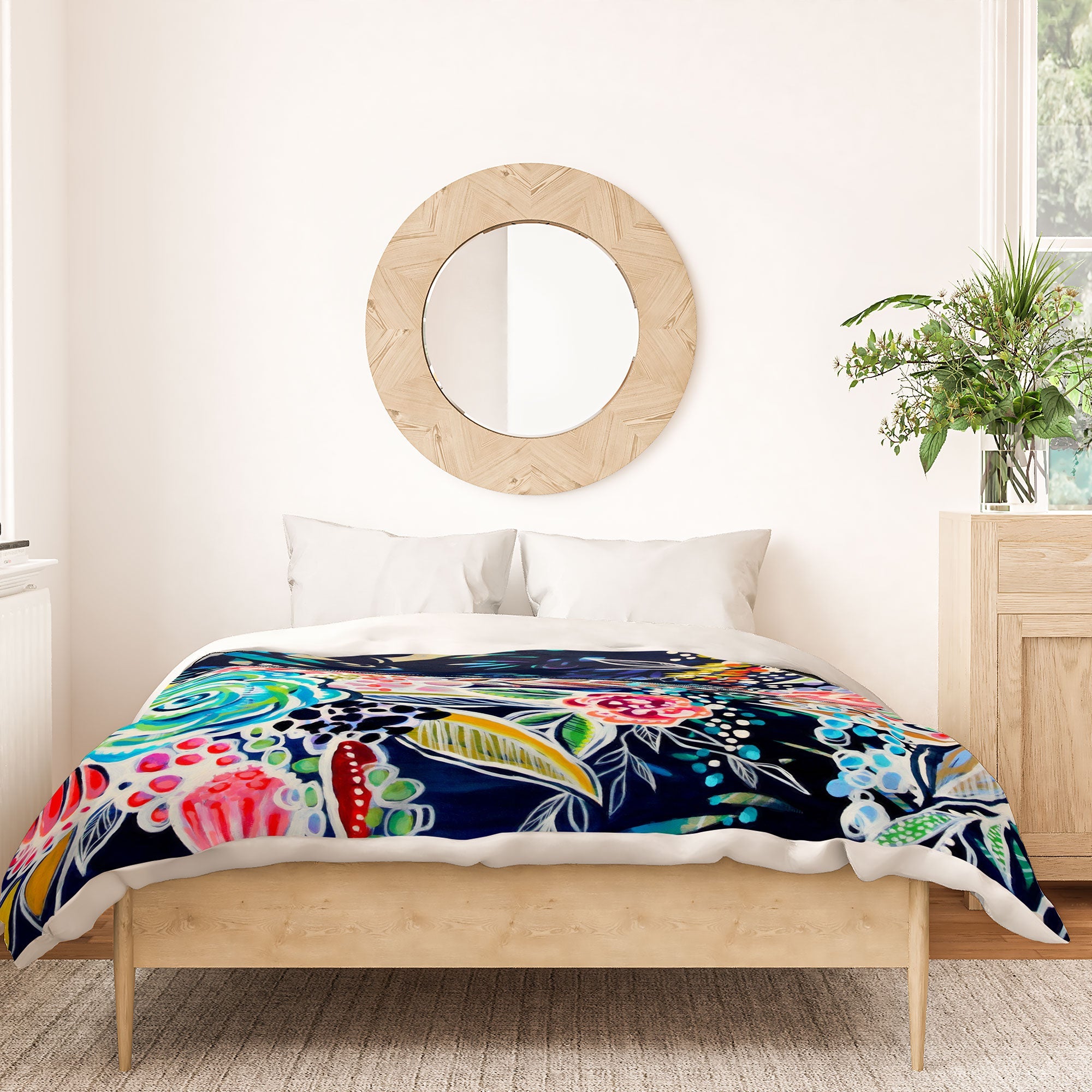Stephanie Corfee Night Bloomers Duvet Cover
