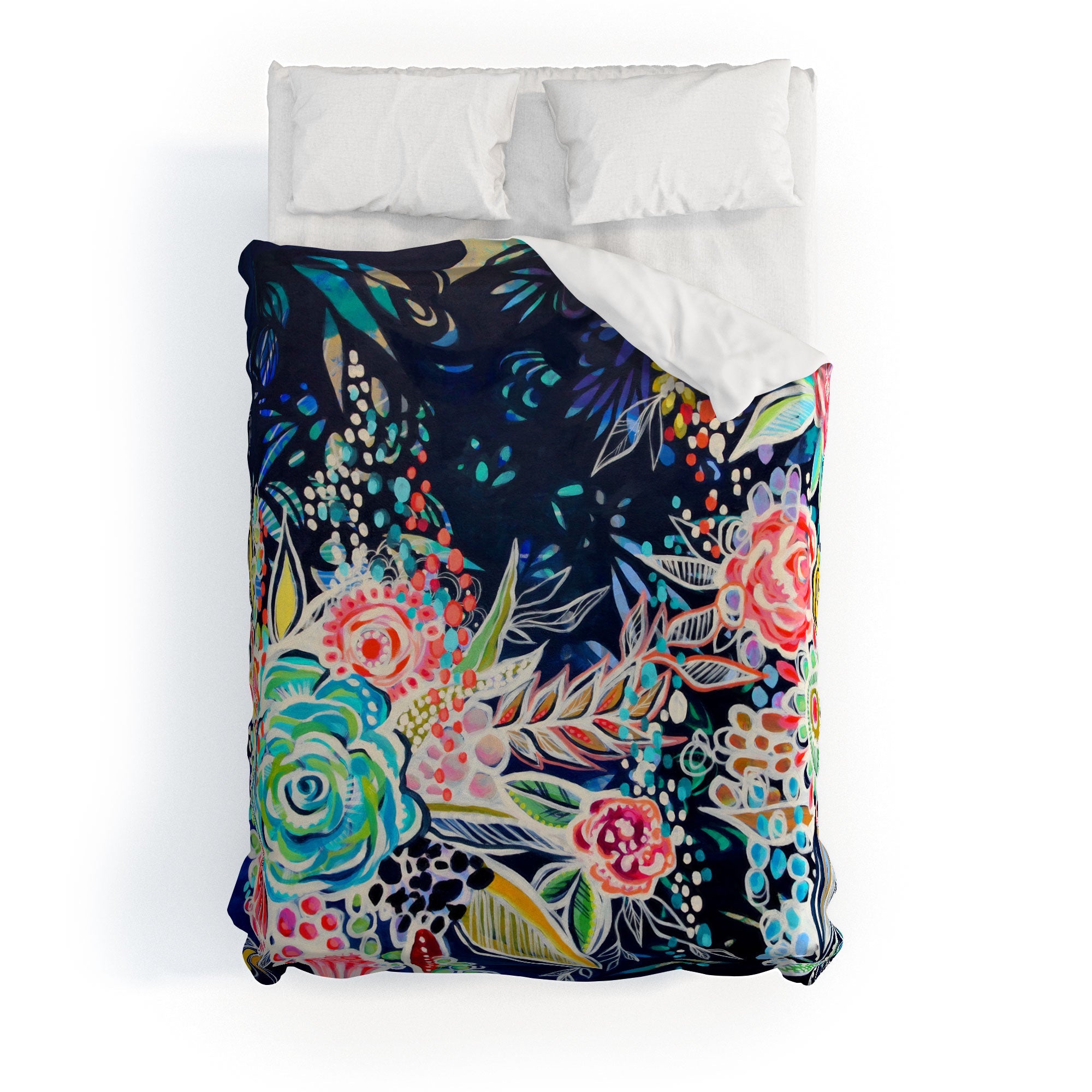 Stephanie Corfee Night Bloomers Duvet Cover