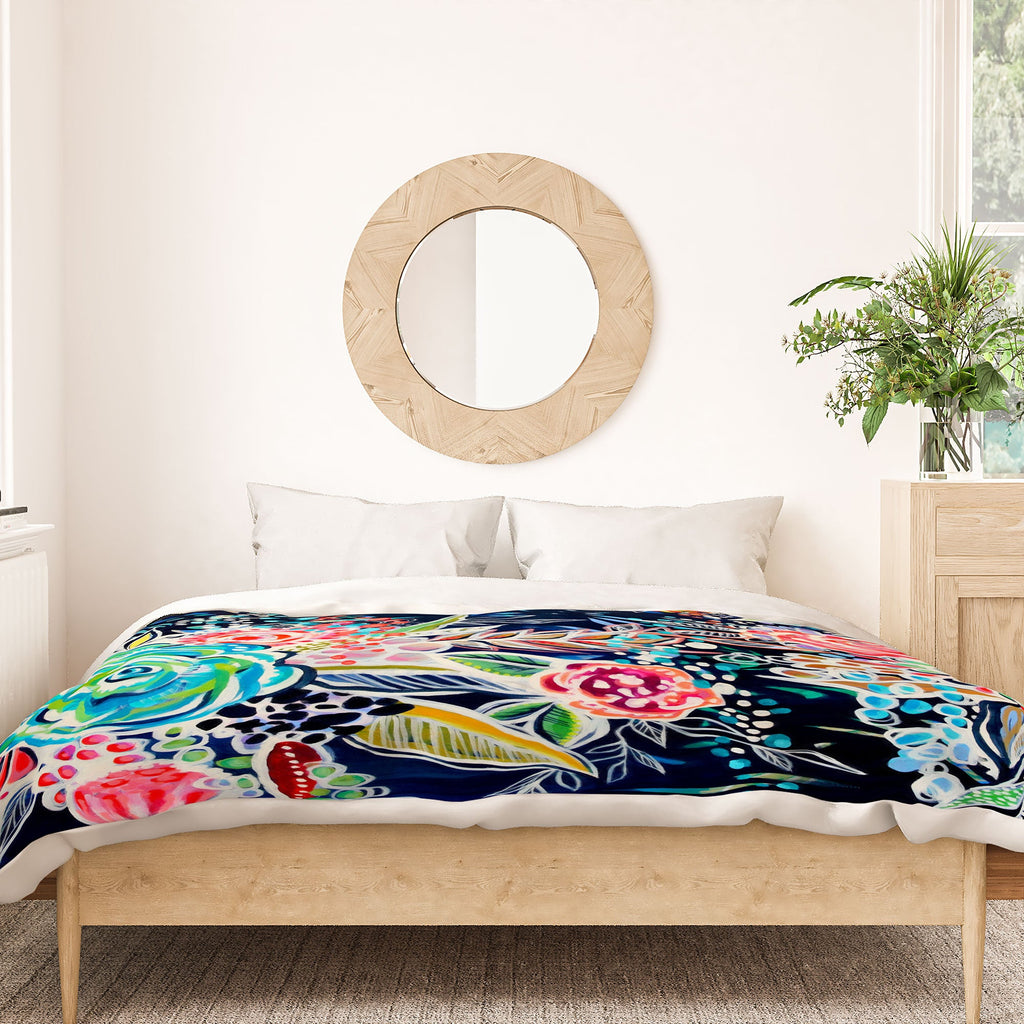 Stephanie Corfee Night Bloomers Duvet Cover