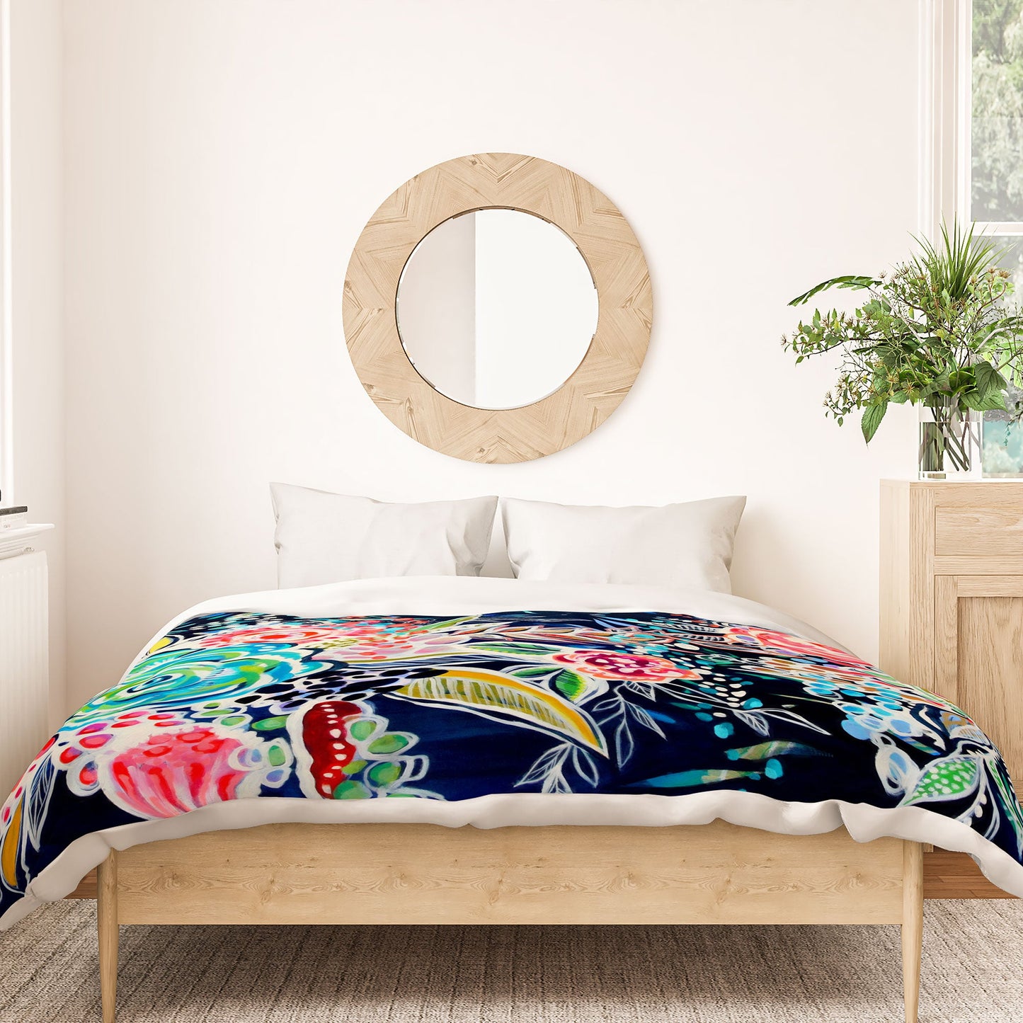 Stephanie Corfee Night Bloomers Duvet Cover