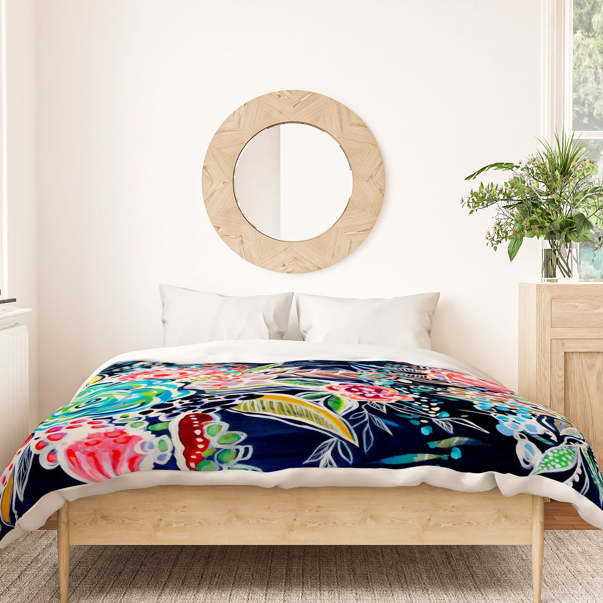 Stephanie Corfee Night Bloomers Duvet Cover