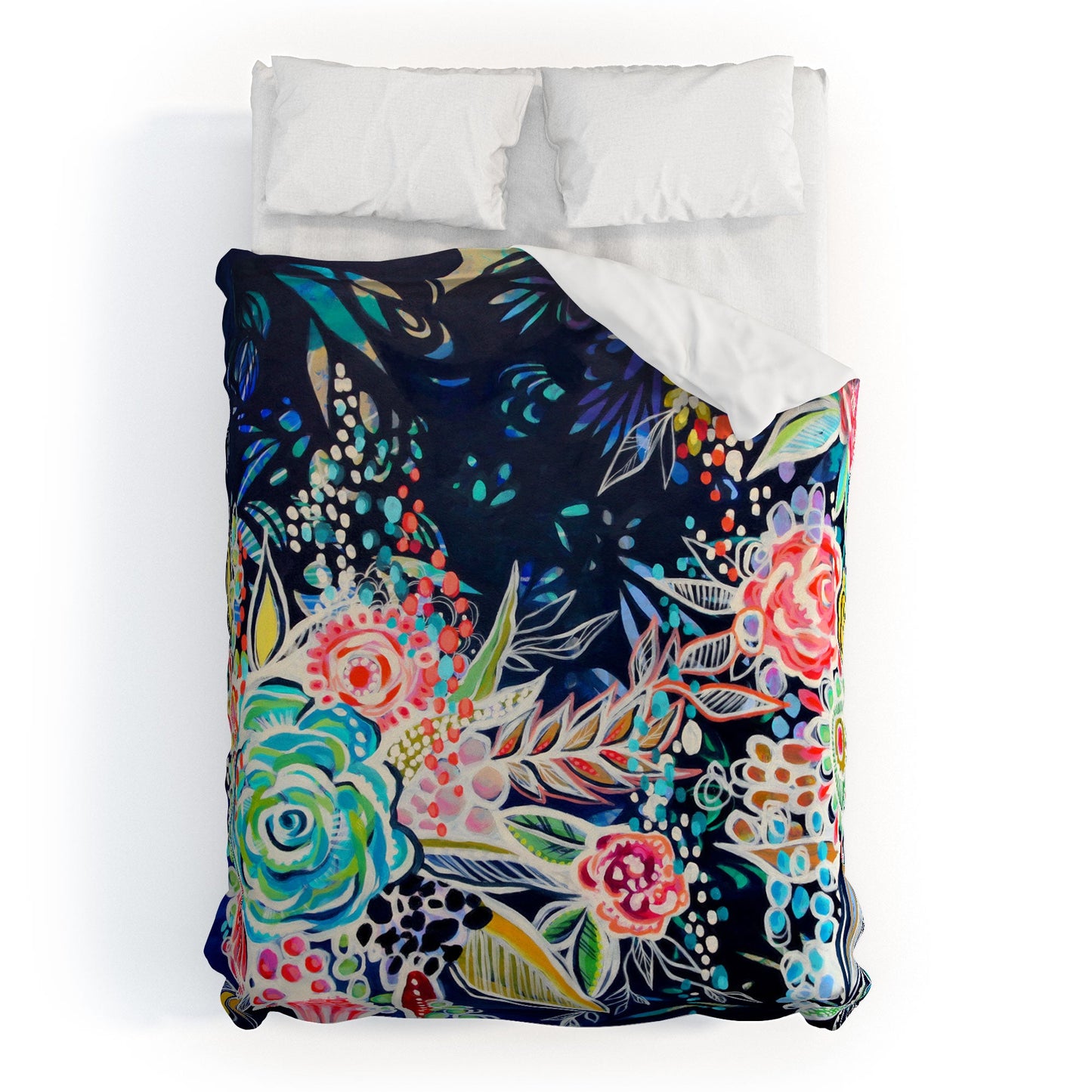 Stephanie Corfee Night Bloomers Duvet Cover