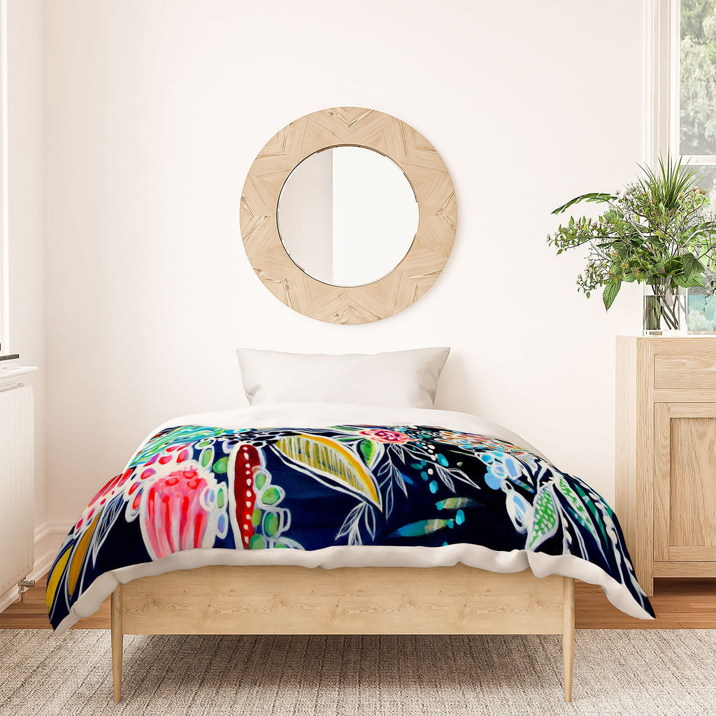 Stephanie Corfee Night Bloomers Duvet Cover