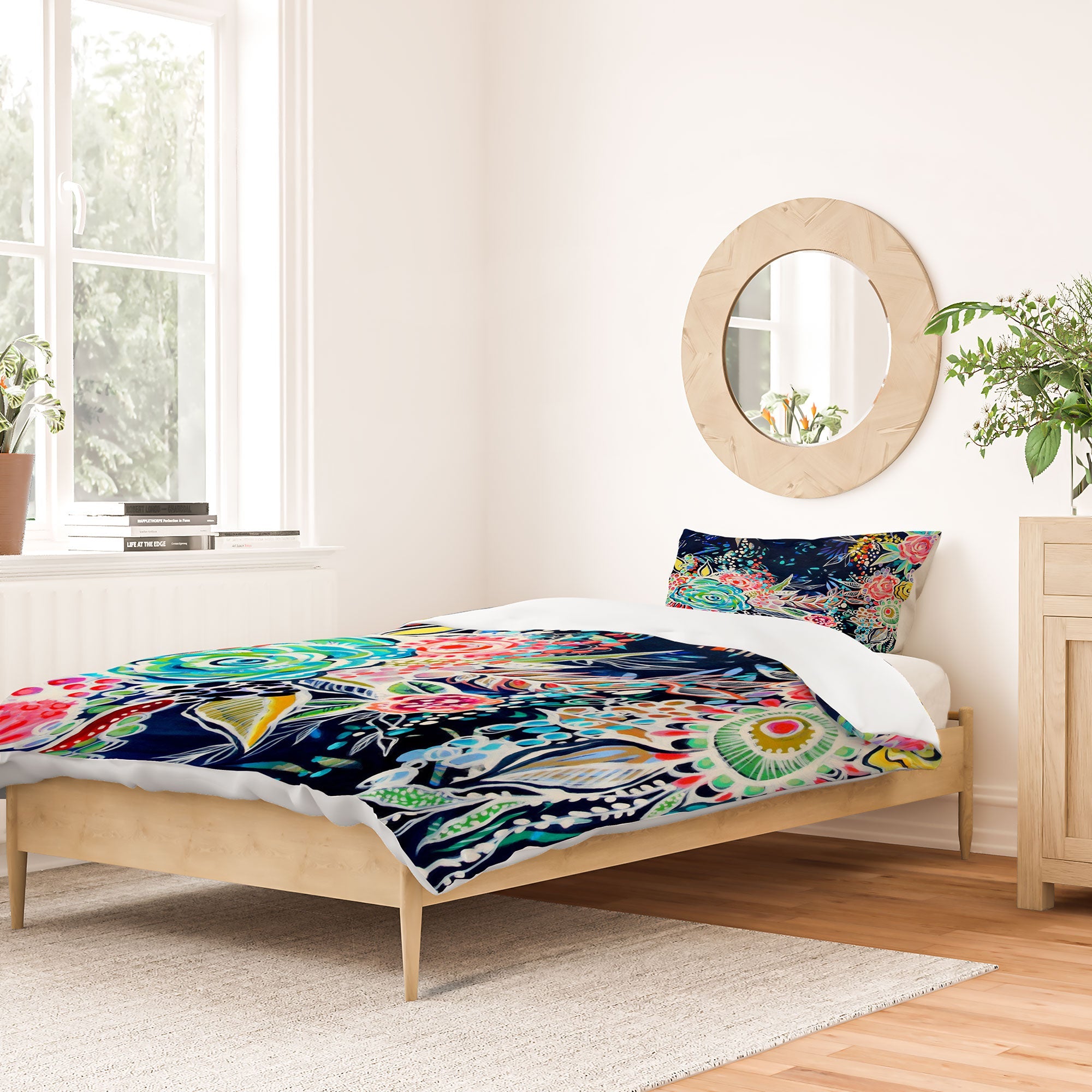 Stephanie Corfee Night Bloomers Duvet Cover