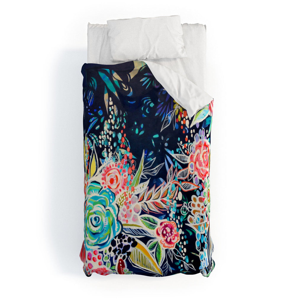 Stephanie Corfee Night Bloomers Duvet Cover