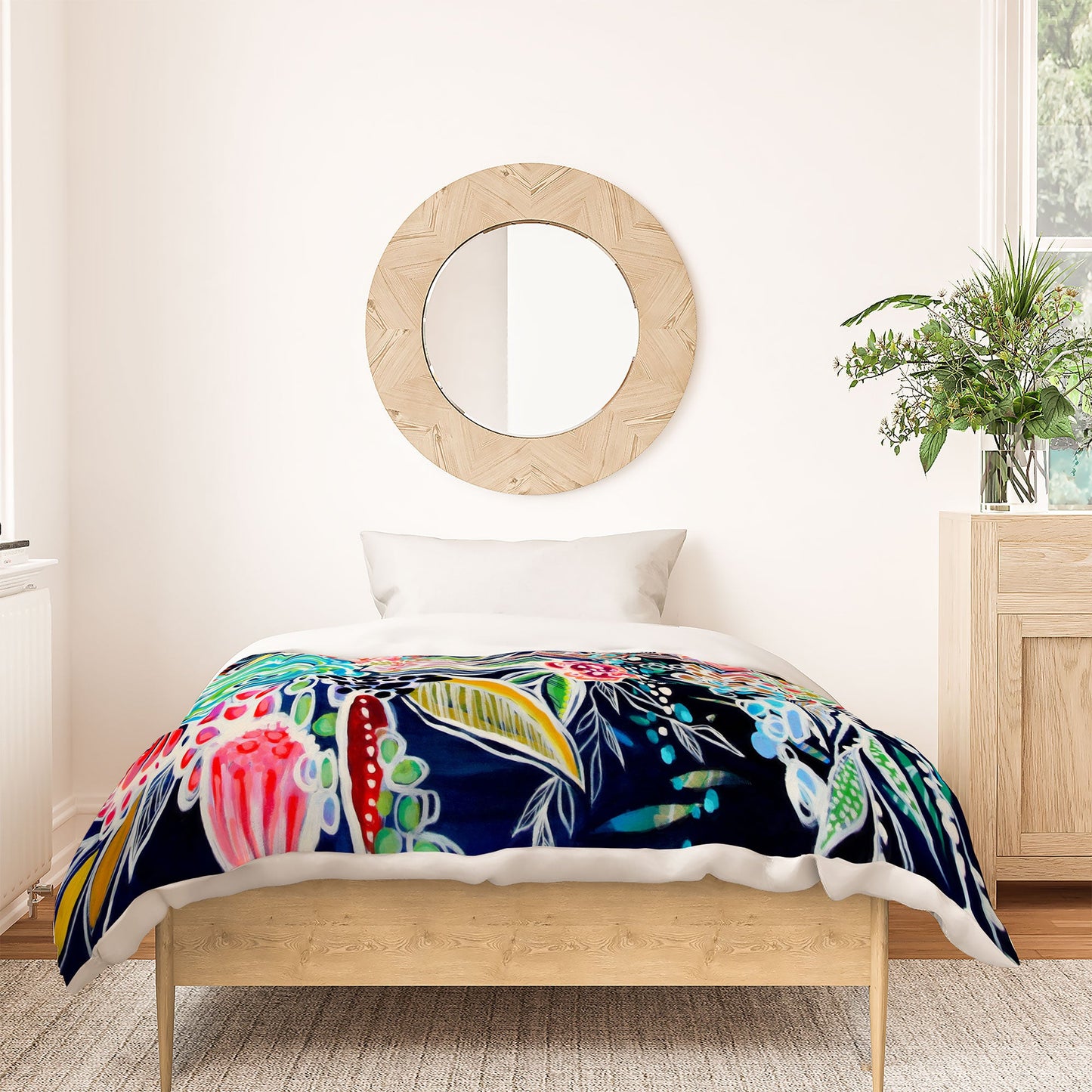 Stephanie Corfee Night Bloomers Duvet Cover