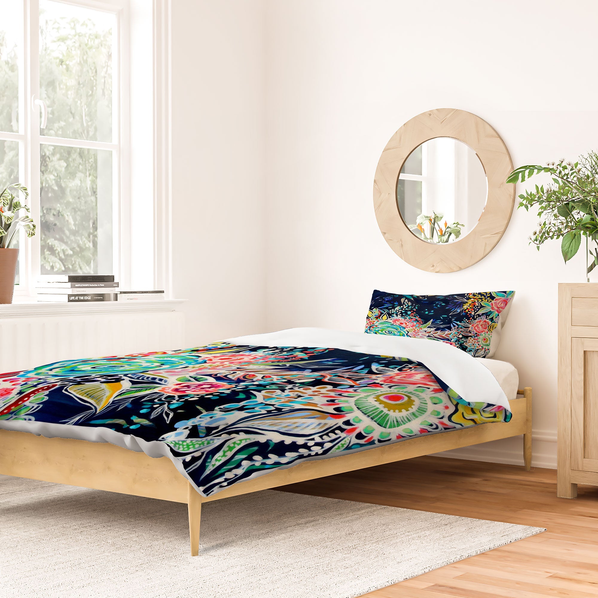 Stephanie Corfee Night Bloomers Duvet Cover