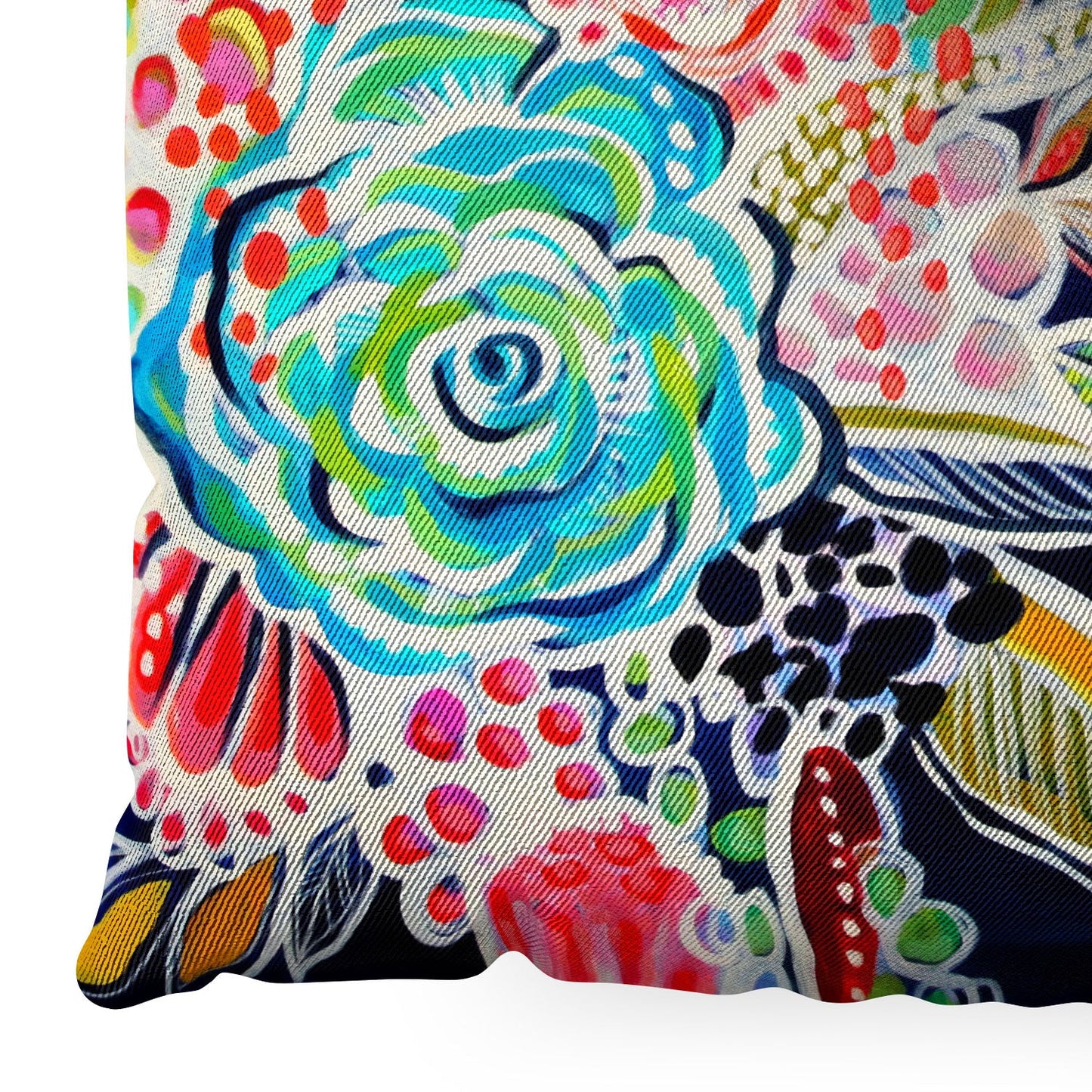 Stephanie Corfee Night Bloomers Floor Pillow Square