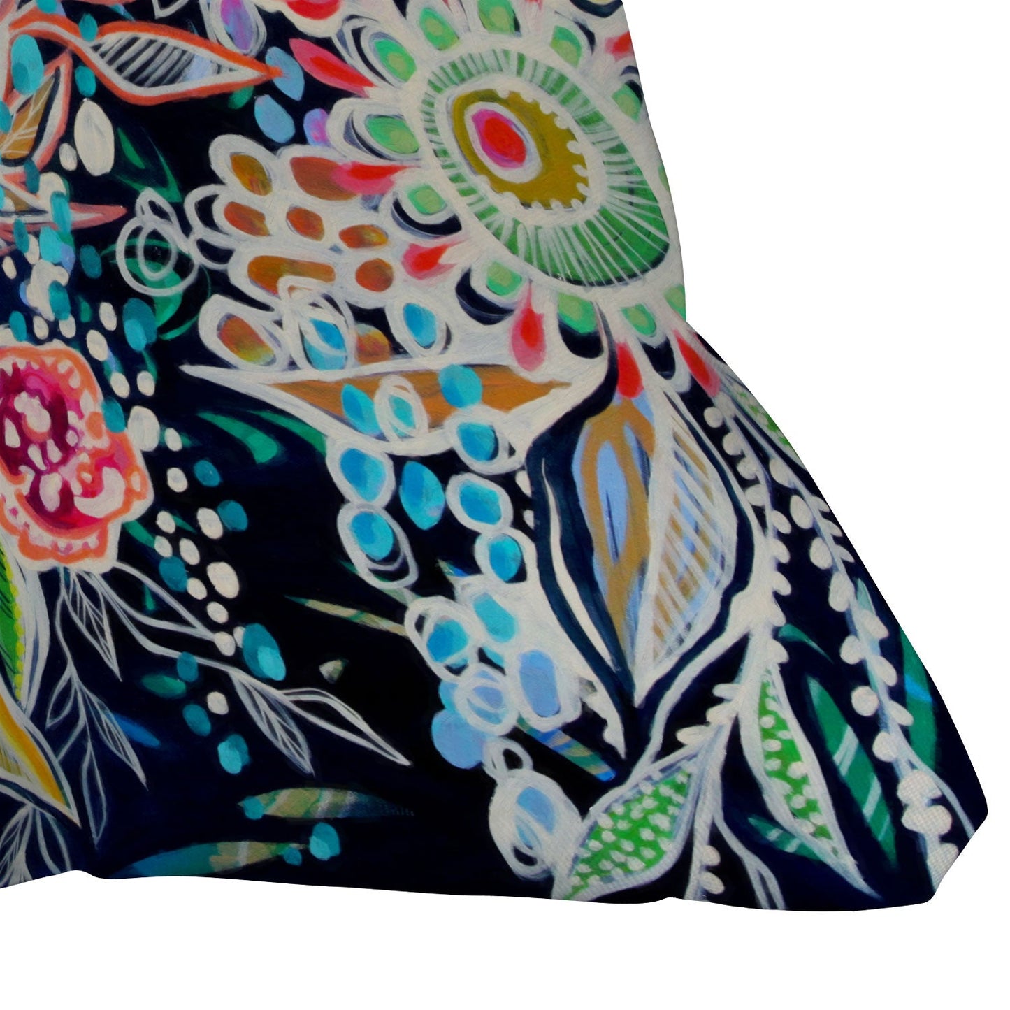 Stephanie Corfee Night Bloomers Throw Pillow