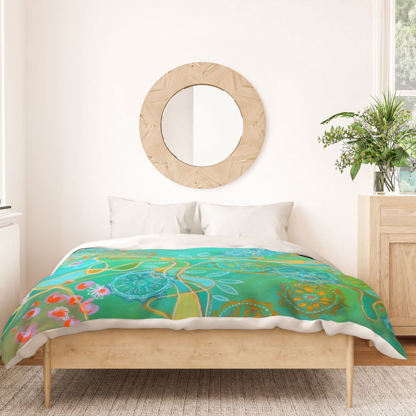 Stephanie Corfee Secret Garden Duvet Cover