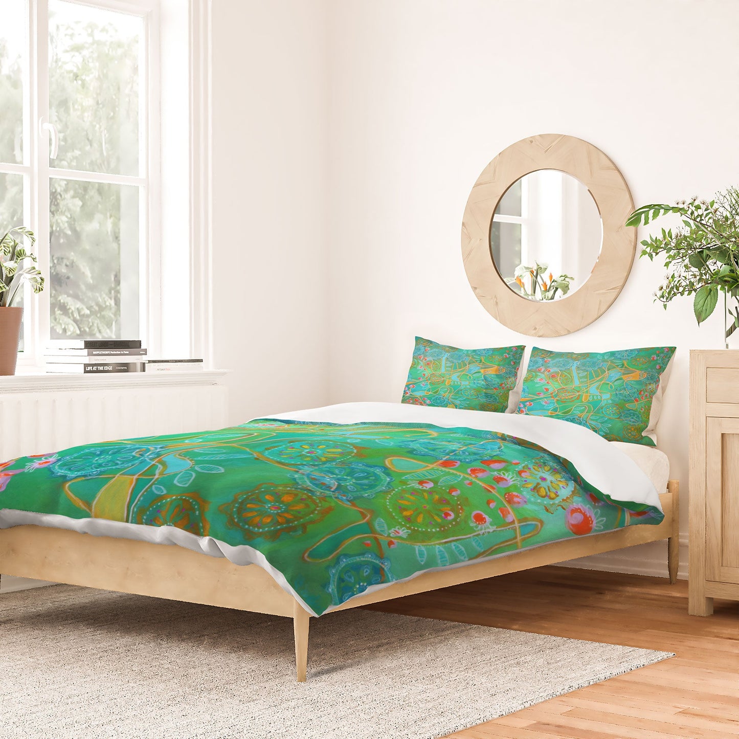 Stephanie Corfee Secret Garden Duvet Cover