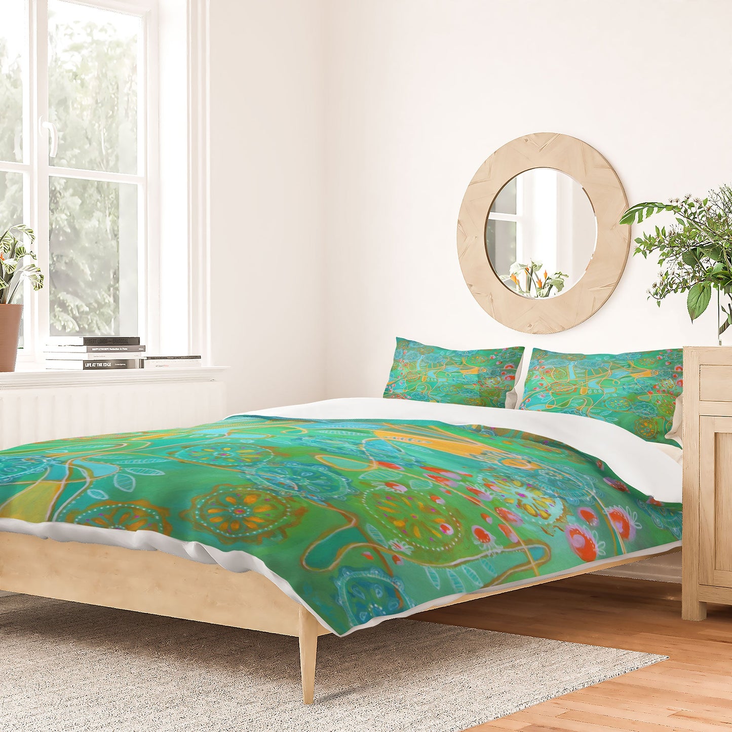 Stephanie Corfee Secret Garden Duvet Cover