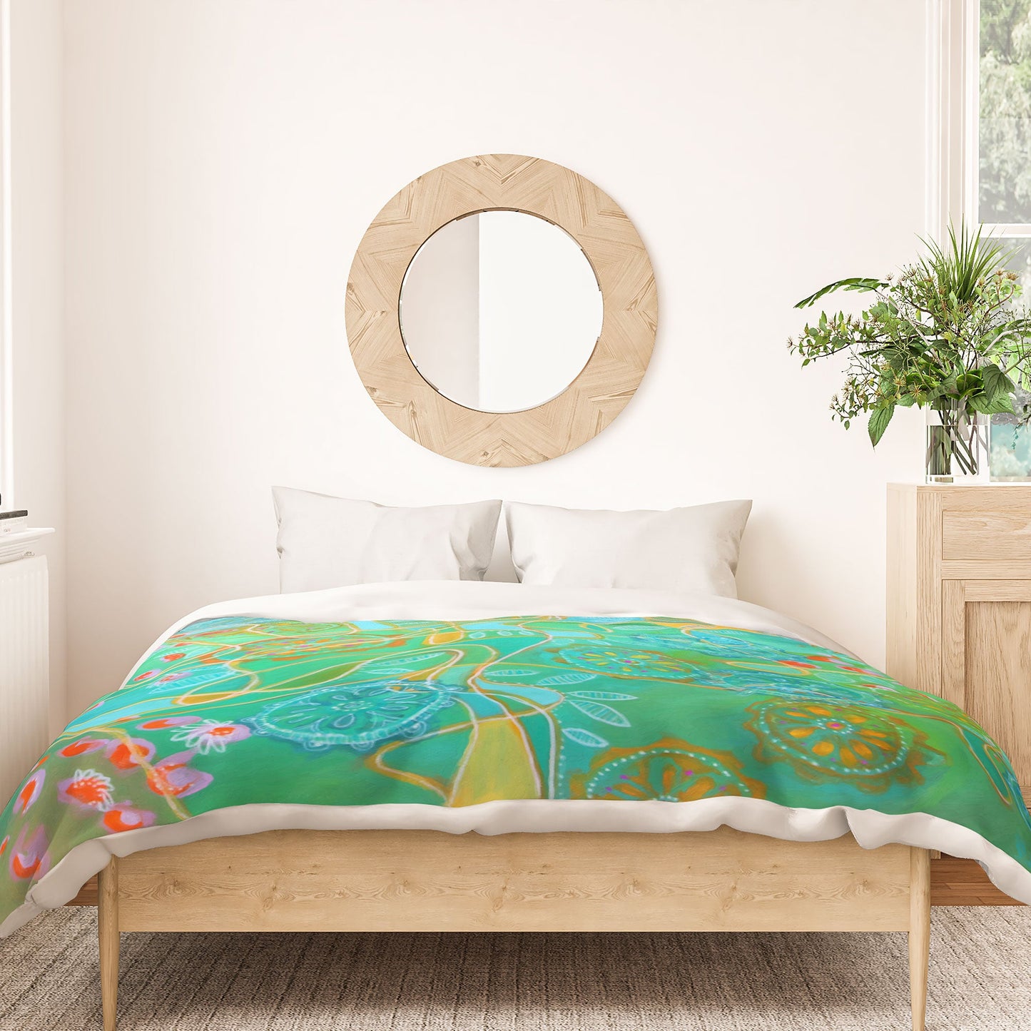 Stephanie Corfee Secret Garden Duvet Cover