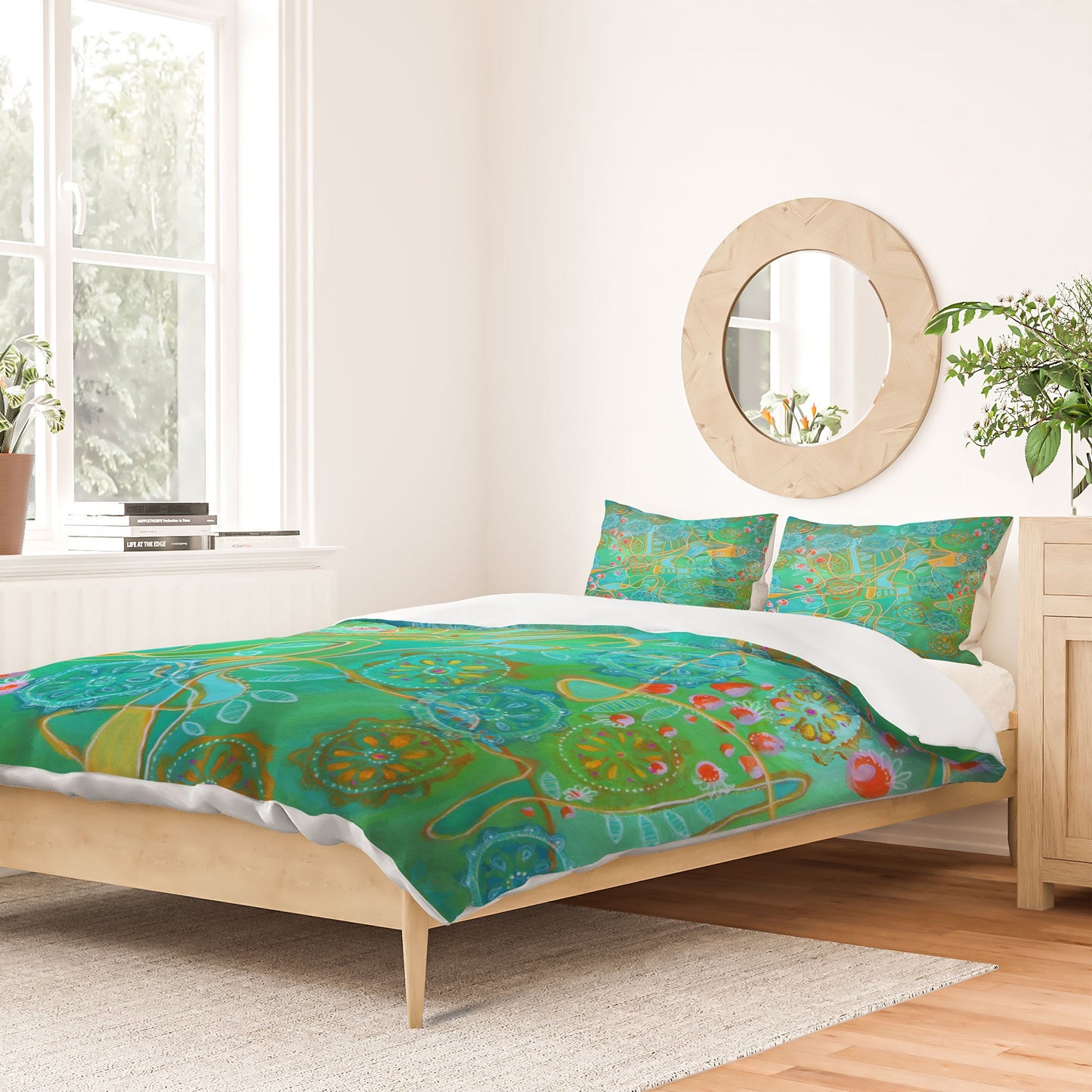Stephanie Corfee Secret Garden Duvet Cover