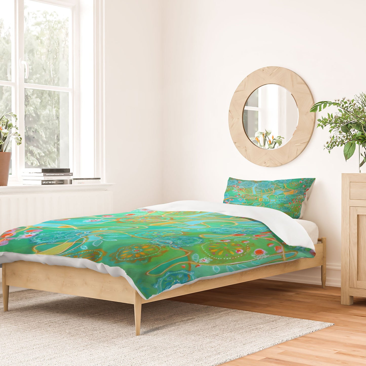 Stephanie Corfee Secret Garden Duvet Cover