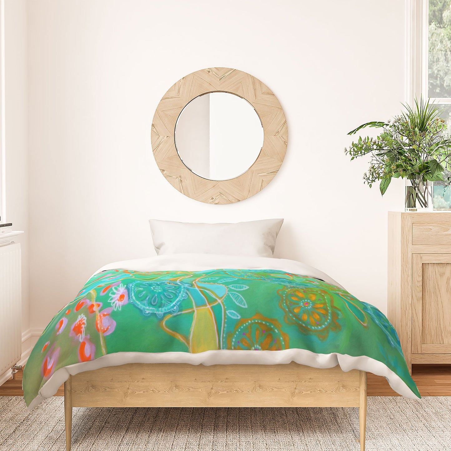 Stephanie Corfee Secret Garden Duvet Cover