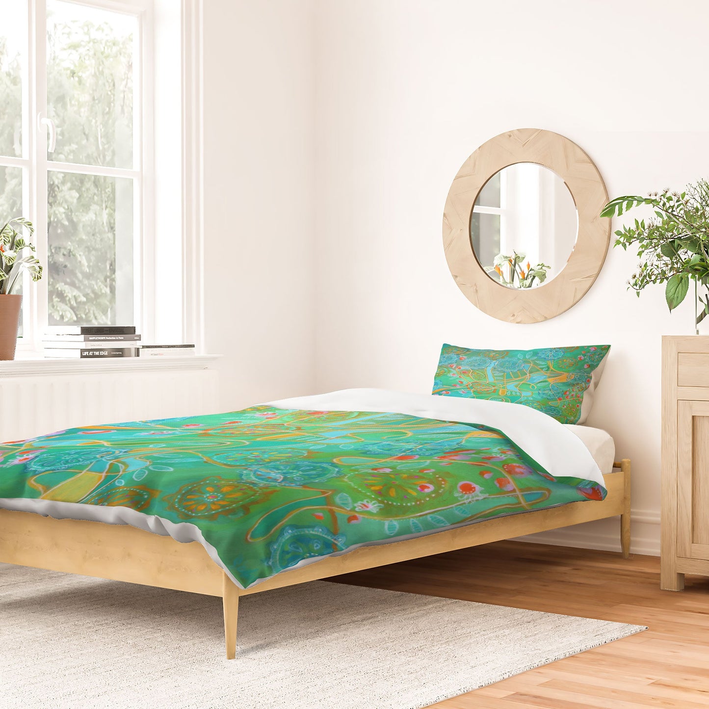 Stephanie Corfee Secret Garden Duvet Cover