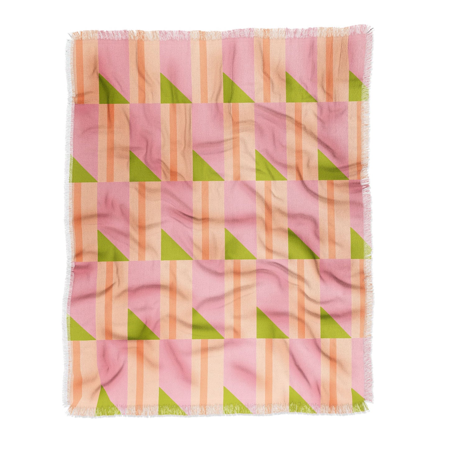 SunshineCanteen Pink Hour Throw Blanket
