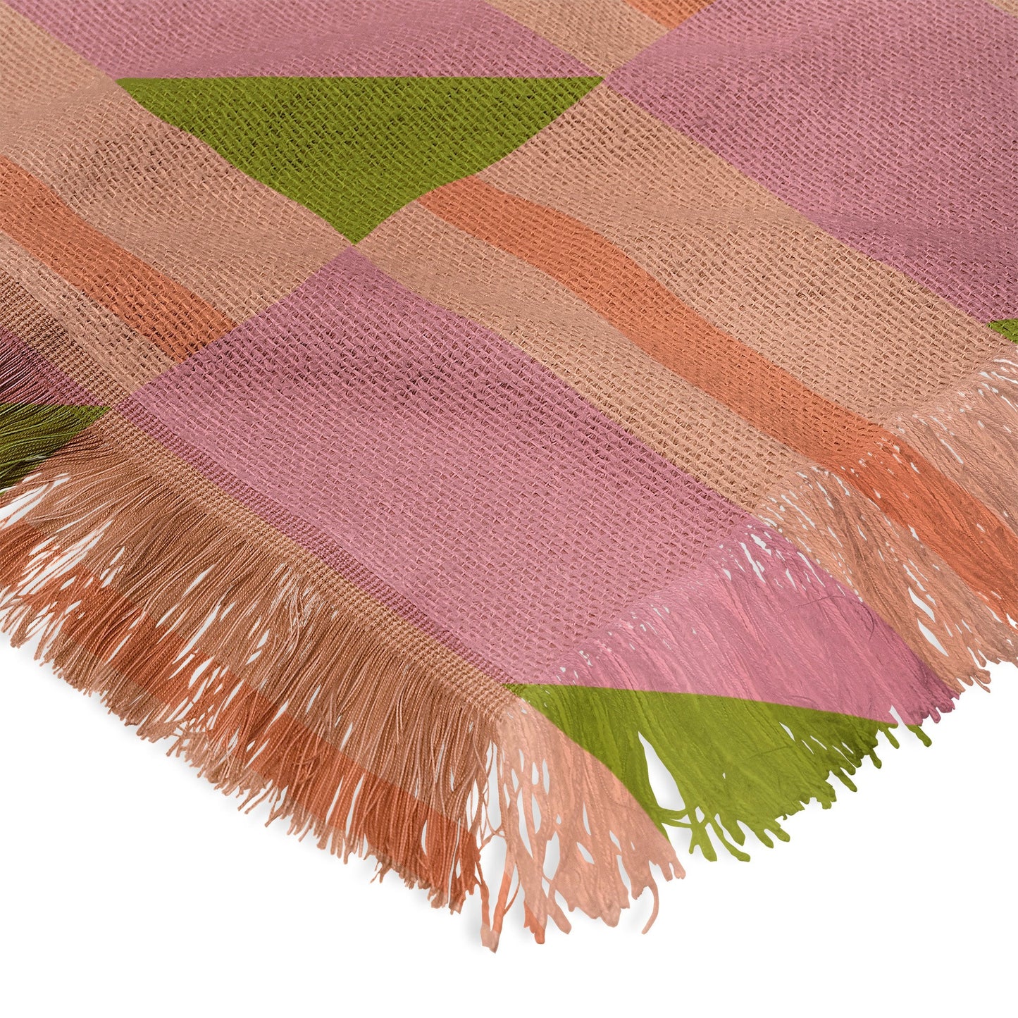 SunshineCanteen Pink Hour Throw Blanket