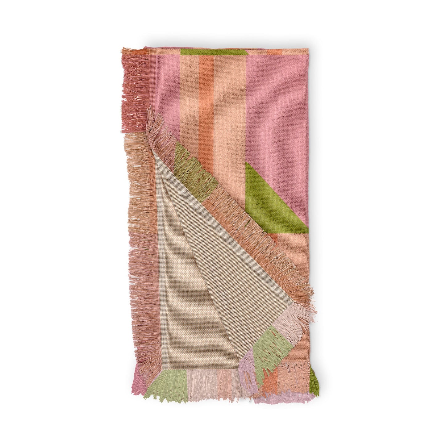 SunshineCanteen Pink Hour Throw Blanket