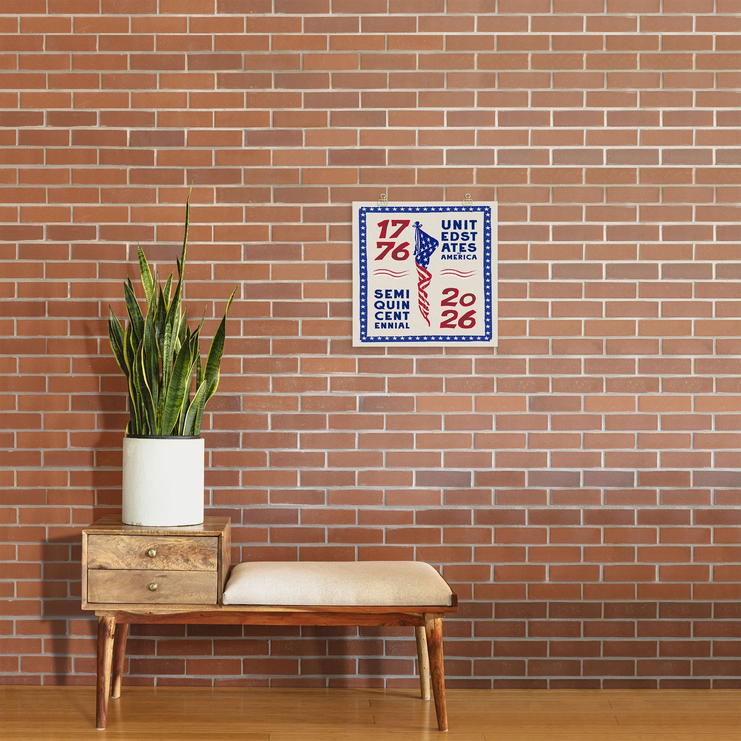 DENY Designs Retro 76 26 Art Print