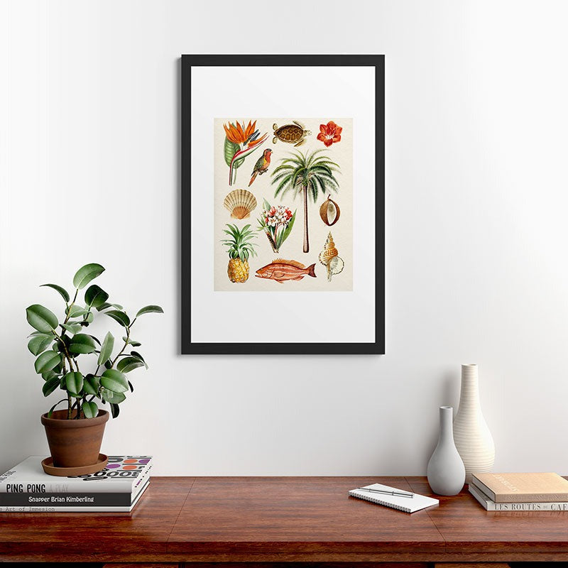 Gal Design Hawaii Collection Framed Art Print