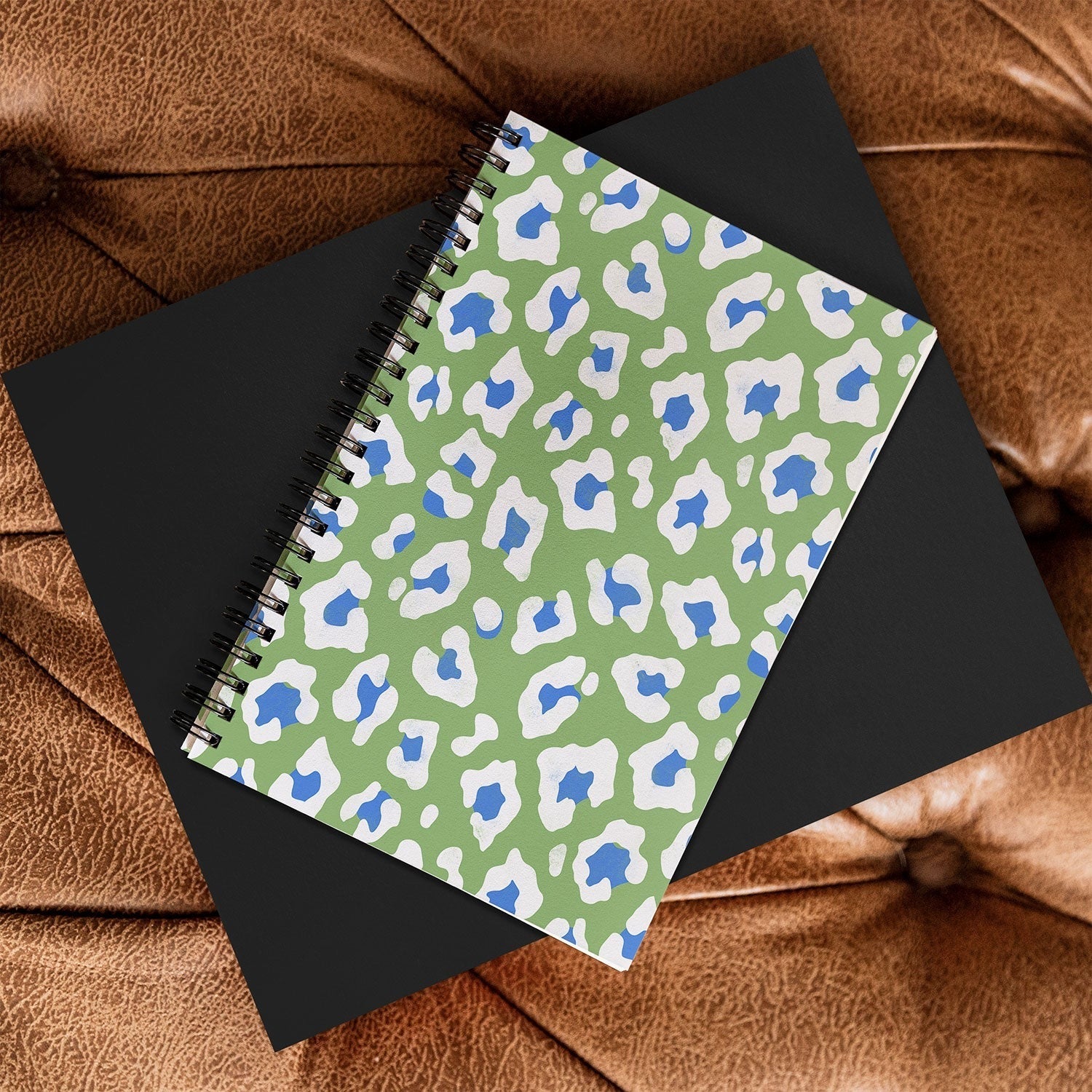 Avenie BR Cheetah Print Spiral Notebook