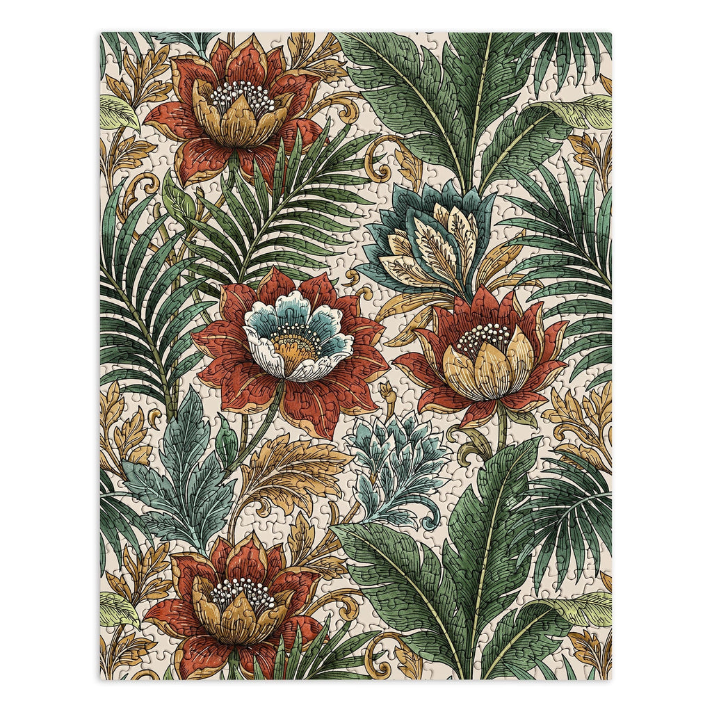 Marta Barragan Camarasa Retro Jungle Garden Puzzle