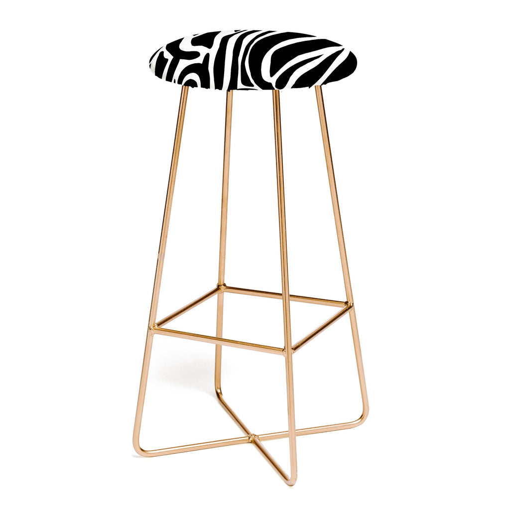Jennifer Labre Wild Zebra Bar Stool