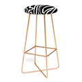 Jennifer Labre Wild Zebra Bar Stool