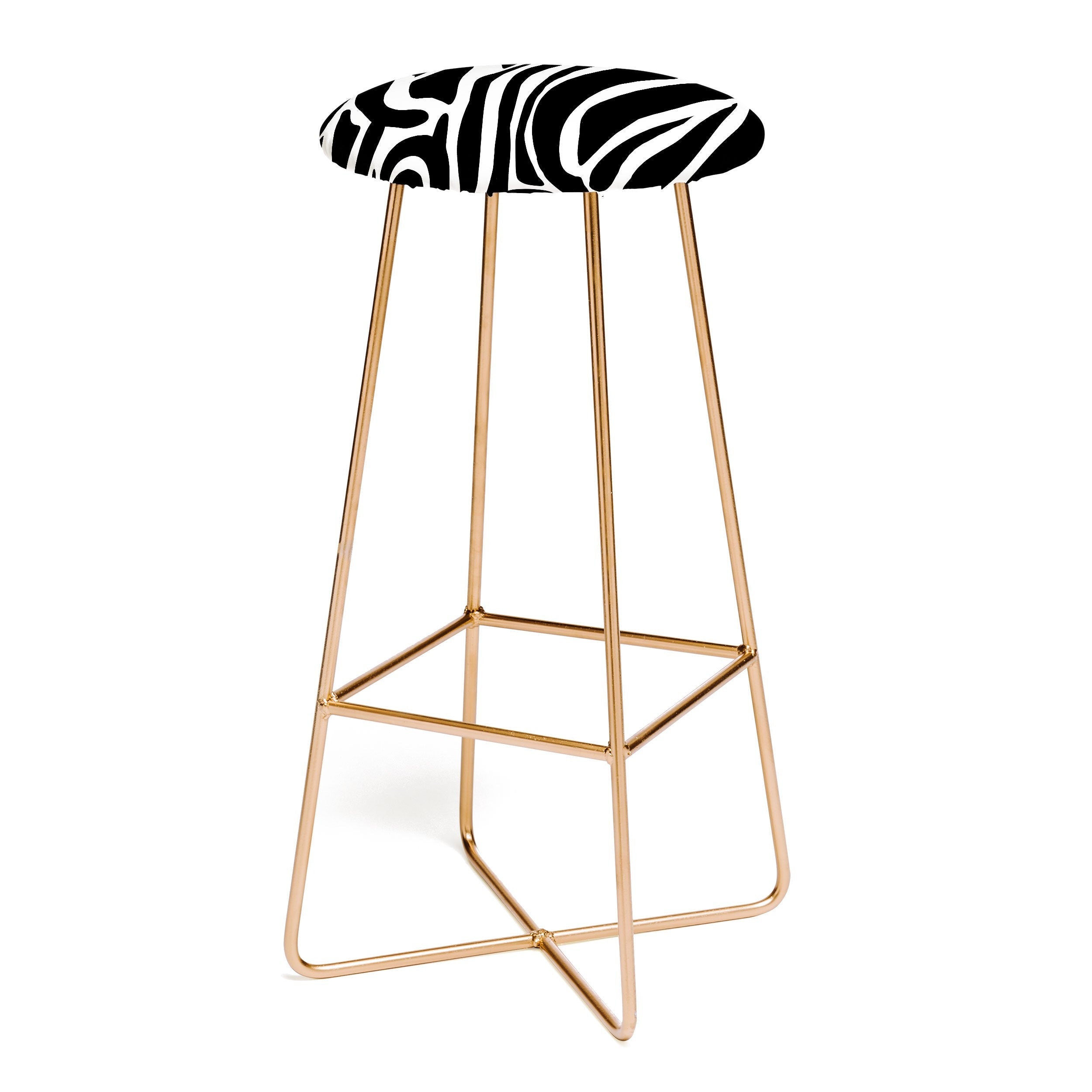 Jennifer Labre Wild Zebra Bar Stool