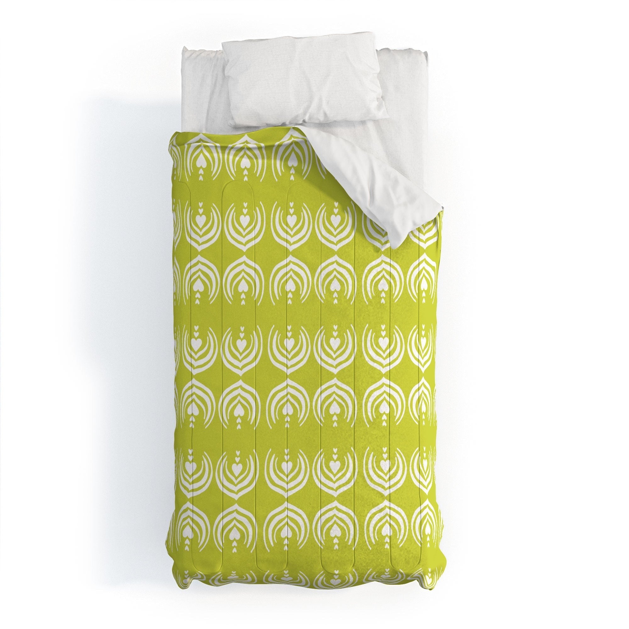 Design by Spark Matcha Latte Art Comforter