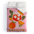 Jessica Molina Orange Spritz Comforter