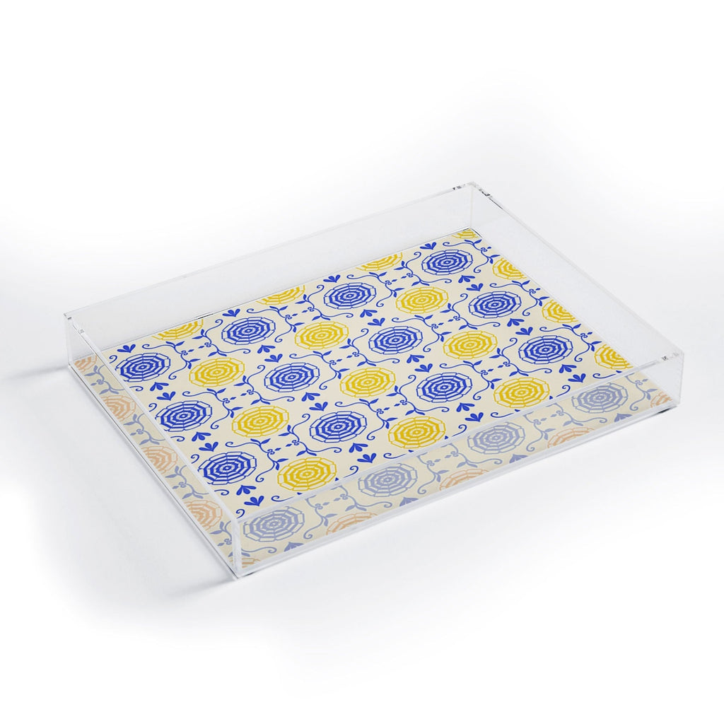 Design by Spark Dolce Vita Parasols Acrylic Tray