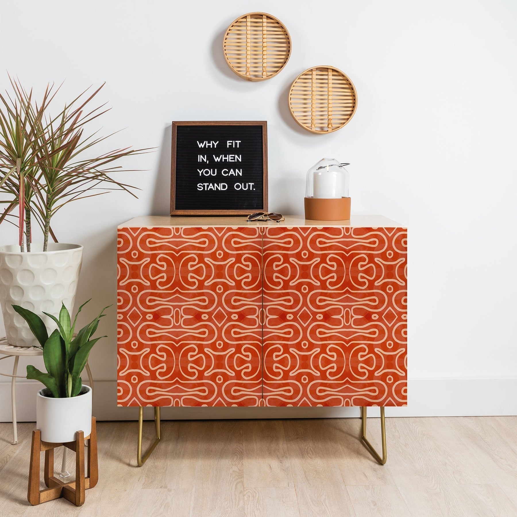 Mirimo Venexiana Burnt Orange Credenza