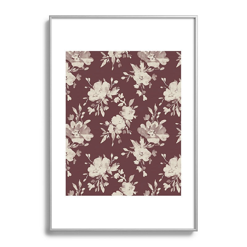 Marta Barragan Camarasa Antique Petal Romance Metal Framed Art Print