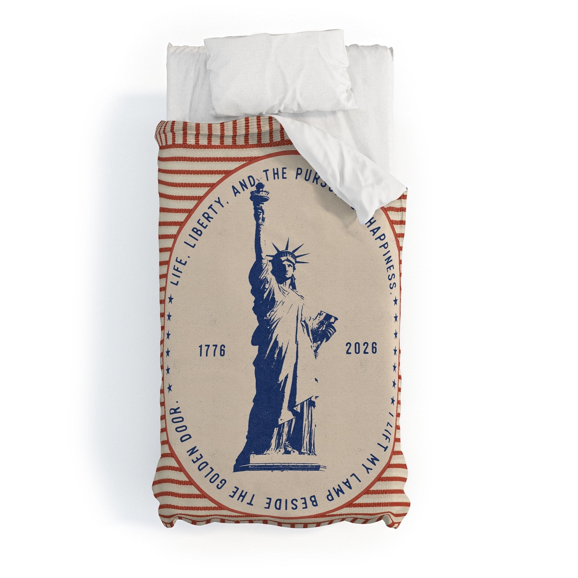 DENY Designs Life Liberty Duvet Cover