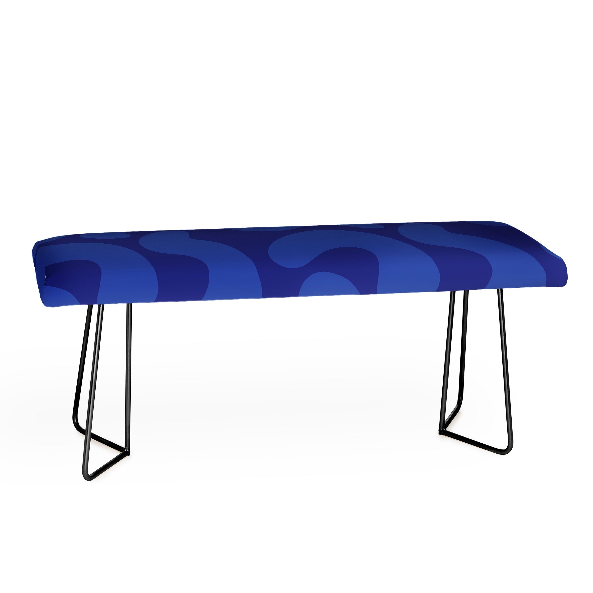 Camilla Foss Blue Pebble Bench