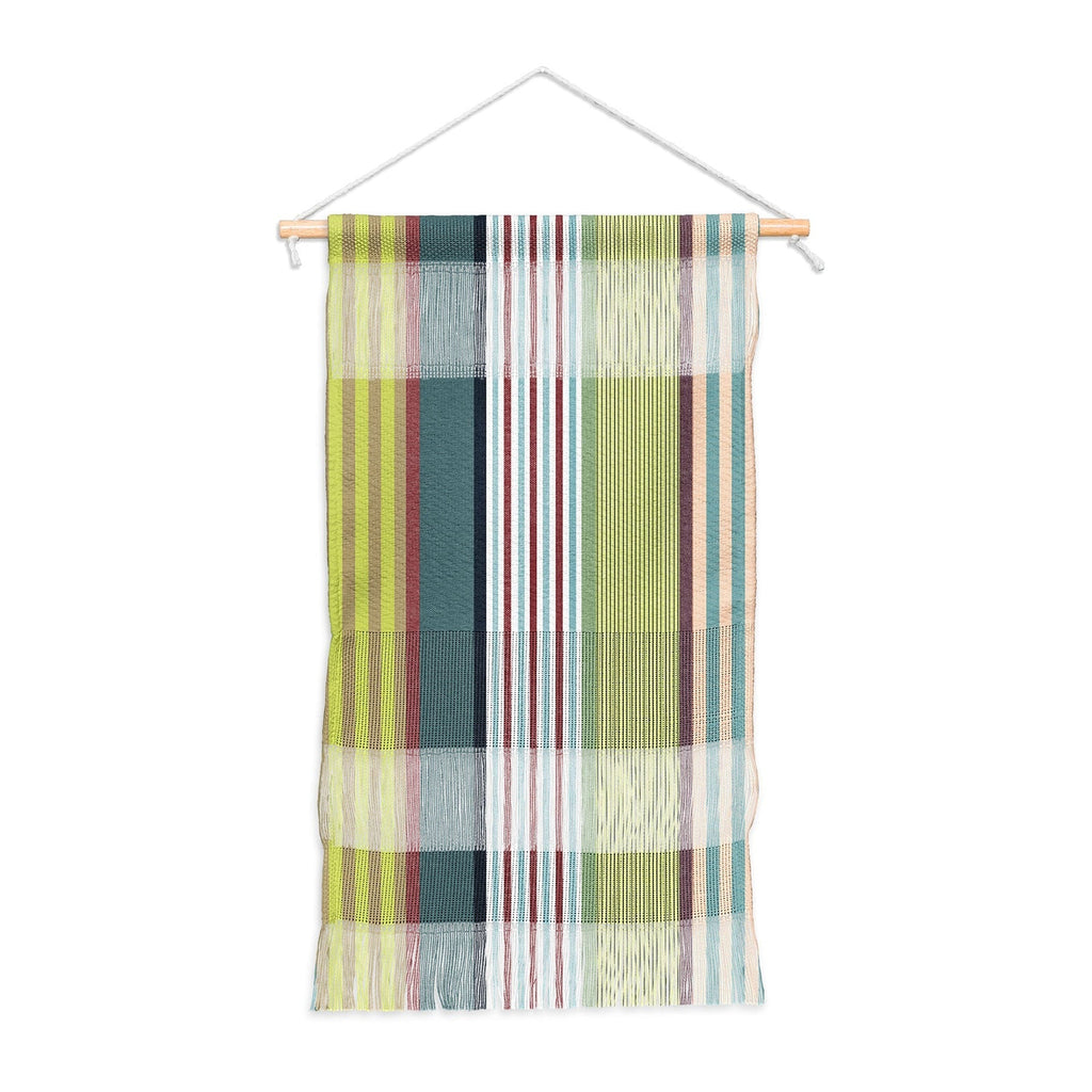 Marta Barragan Camarasa Colorful Stripe Delight Wall Hanging Portrait