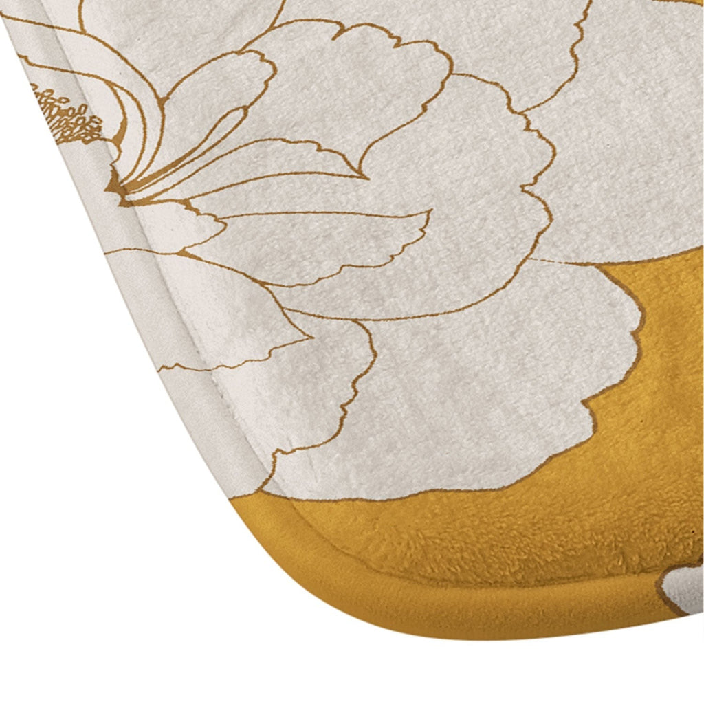 Gabriela Fuente Roberta Sunflower Memory Foam Bath Mat