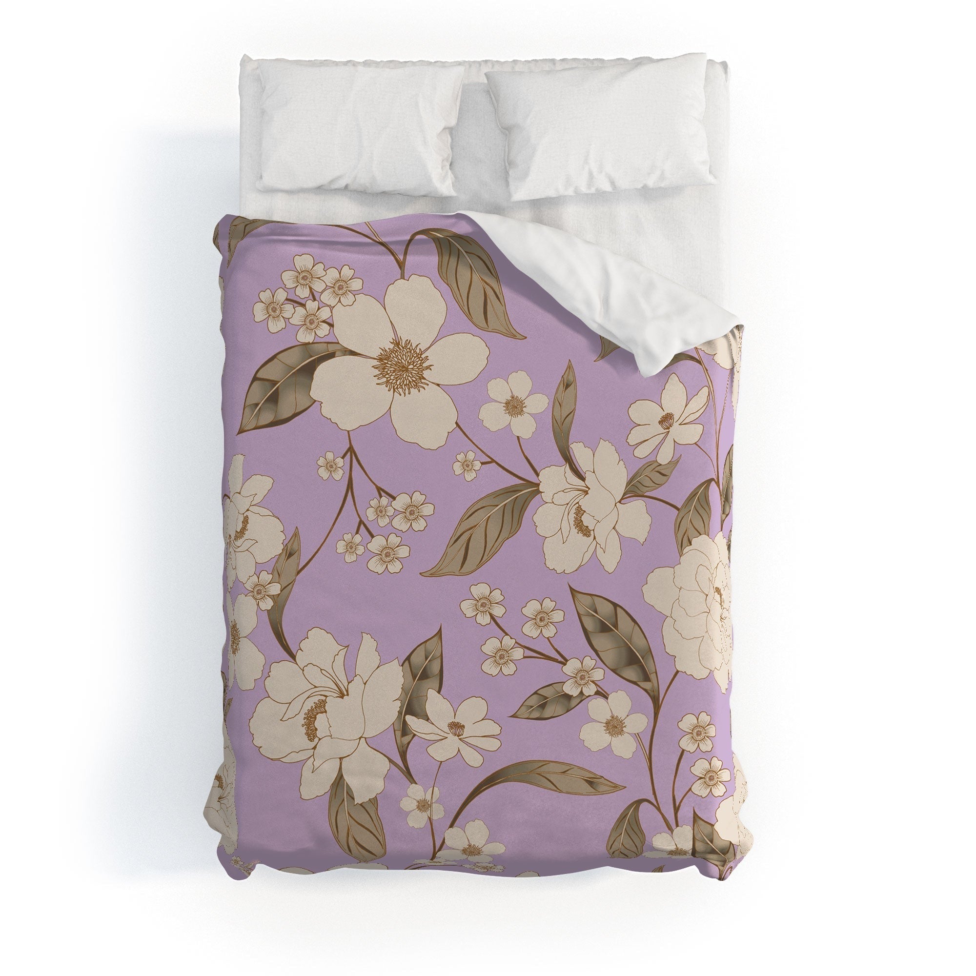 Gabriela Fuente Roberta lilac Duvet Cover