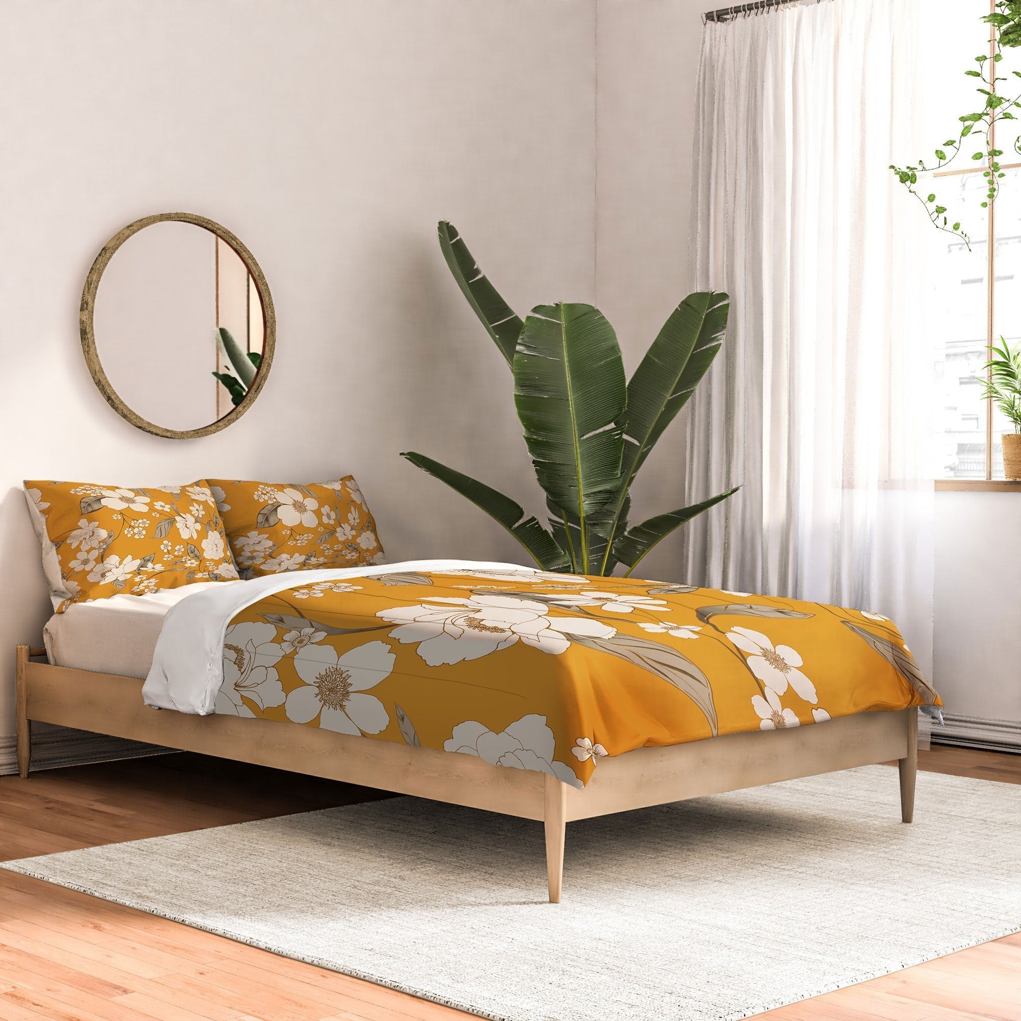 Gabriela Fuente Roberta Sunflower Comforter