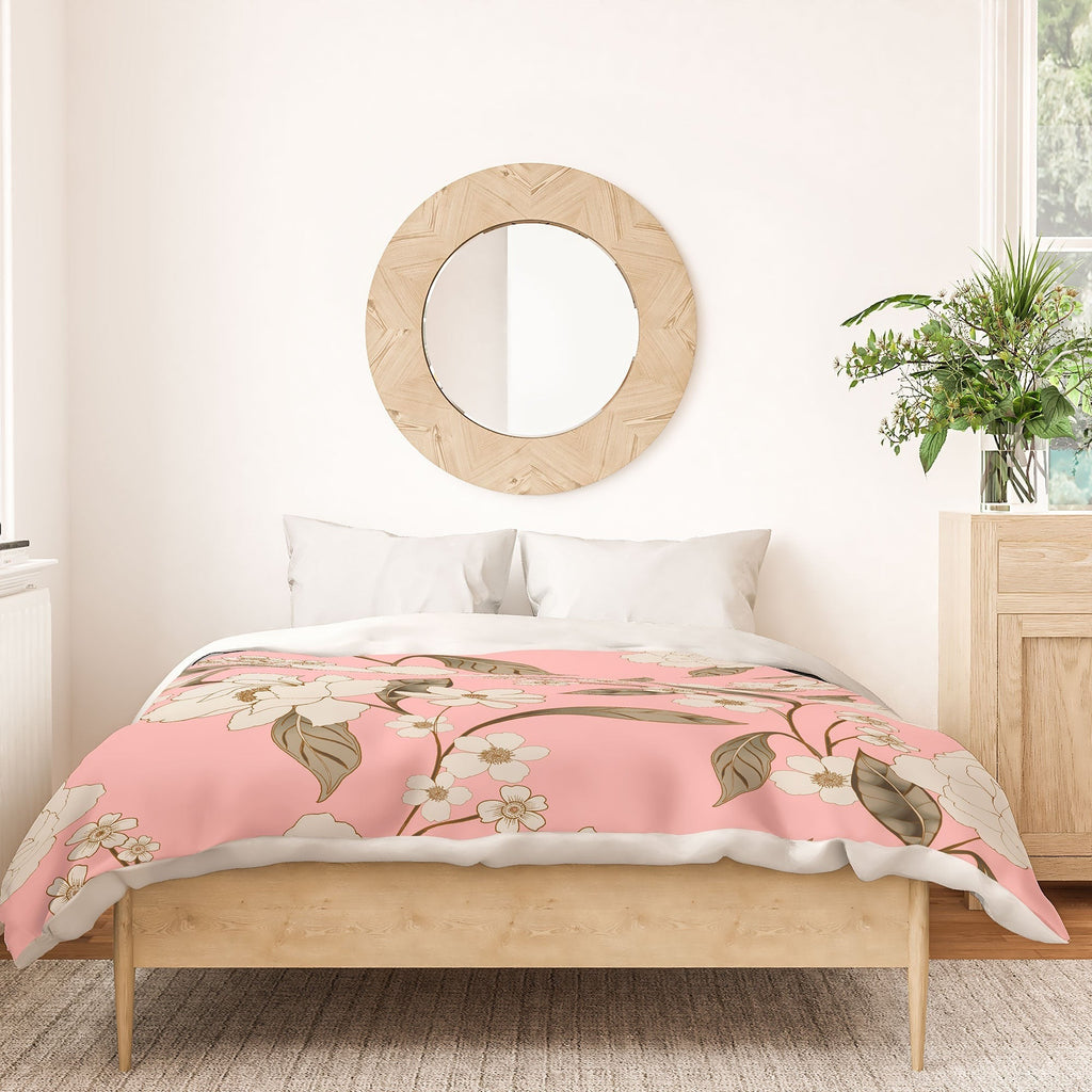 Gabriela Fuente Roberta in Pink Duvet Cover
