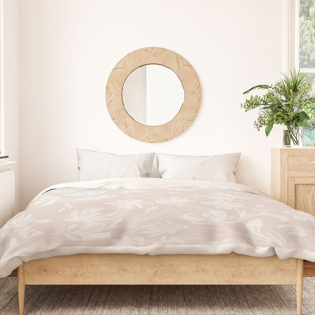 Gabriela Fuente Martine Neutral Duvet Cover