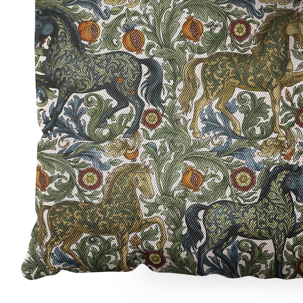 Marta Barragan Camarasa Renaissance Horse Garden Floor Pillow Square