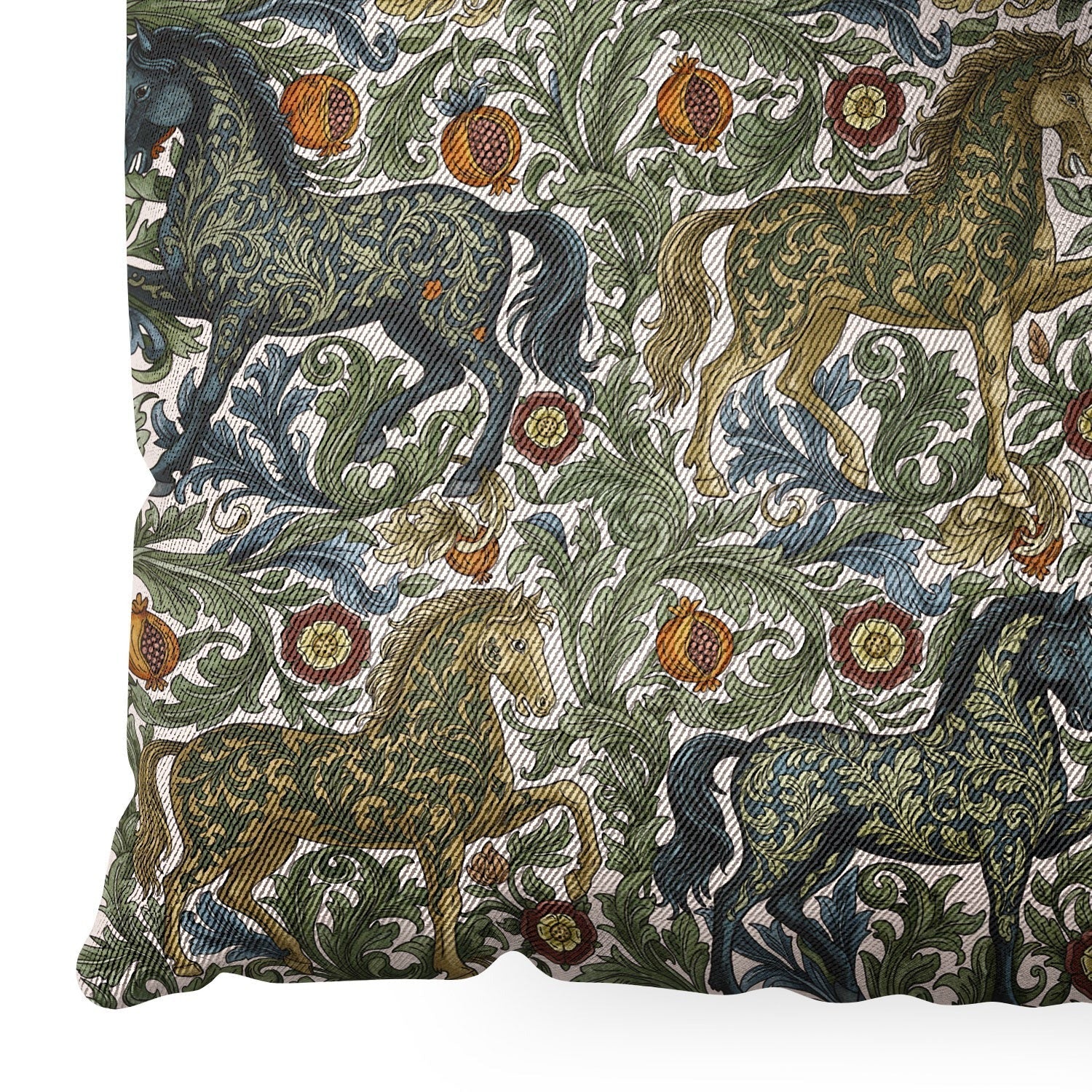 Marta Barragan Camarasa Renaissance Horse Garden Floor Pillow Square