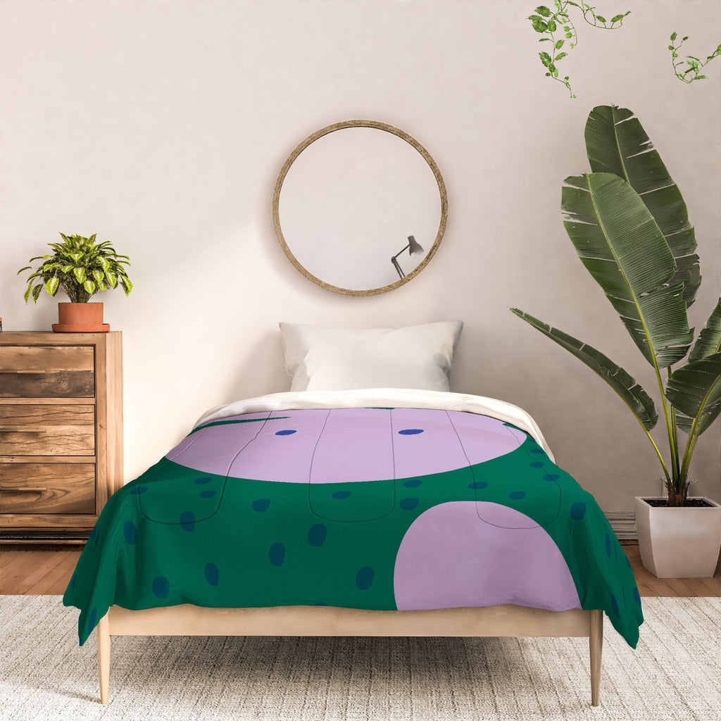 Camilla Foss Pebbles and Rabbit Comforter