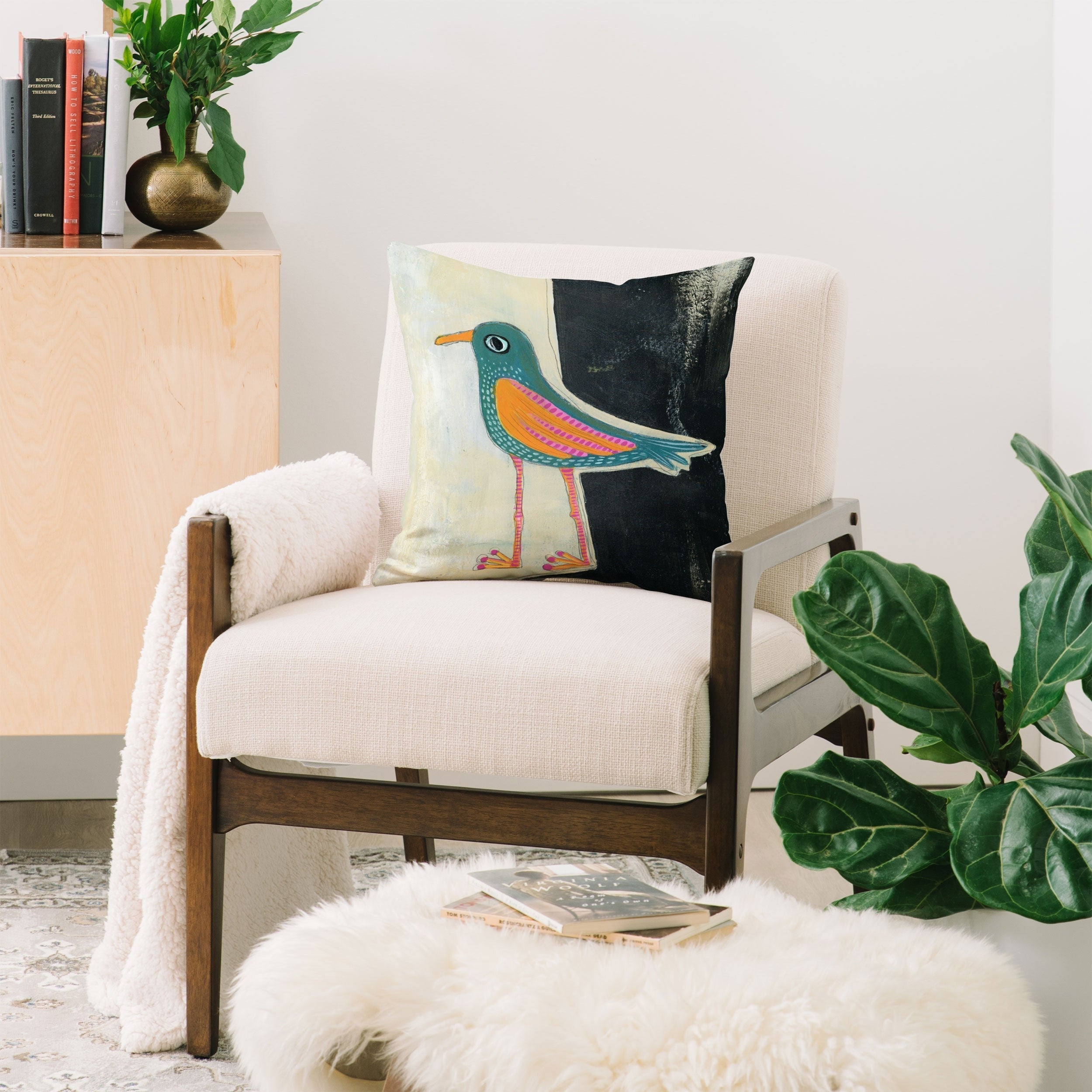 Sophia Buddenhagen On Patrol Throw Pillow